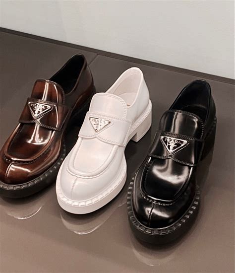 prada puffer loafer|Prada loafers saks.